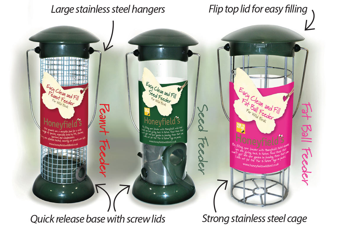 Easy Clean and Fill Feeders