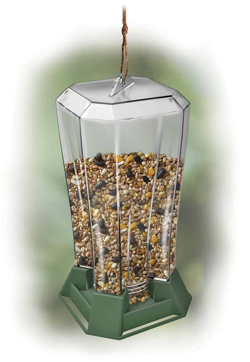 Hang and Feed Filled Bird Feeder