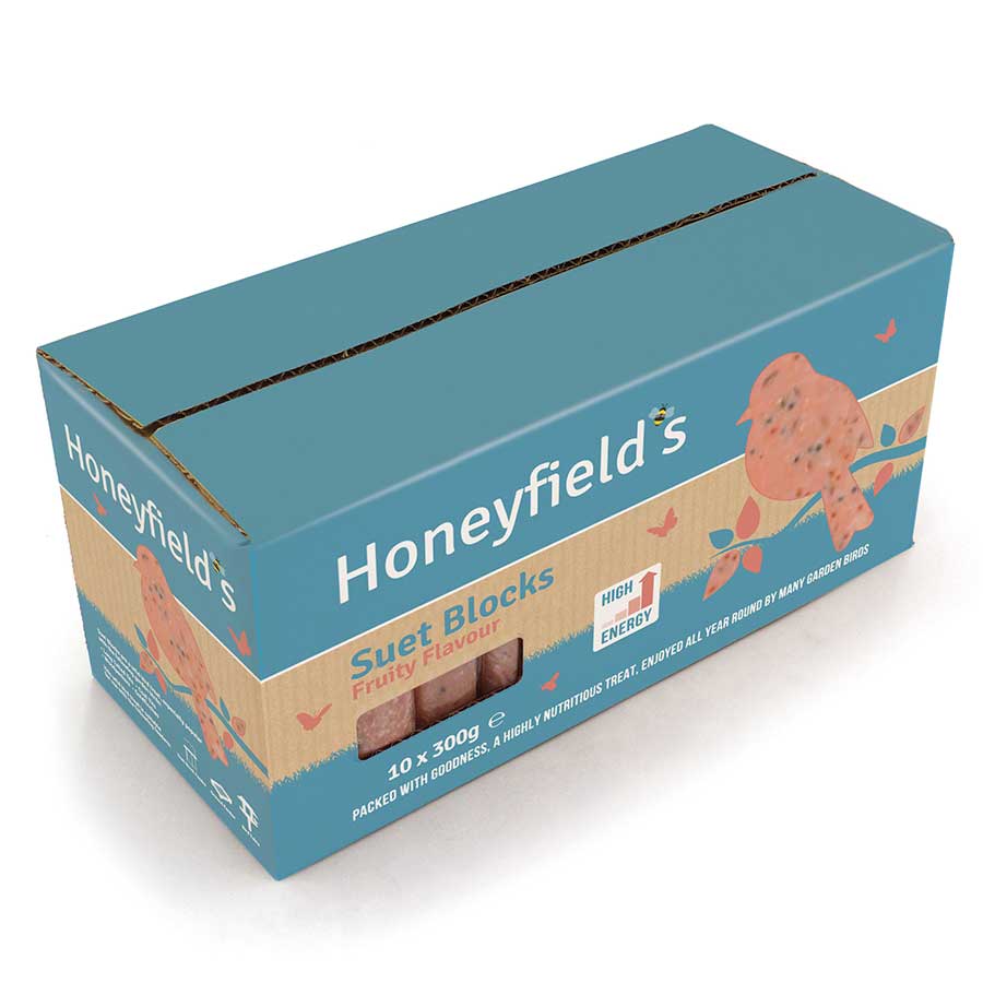Honeyfields Suet Block Fruity Flavour